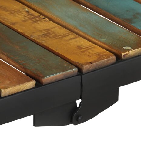 Keukentrolley 87x36x81 cm massief gerecycled hout 8