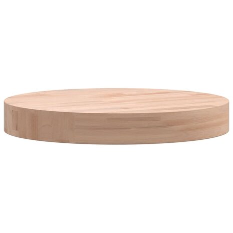 Tafelblad rond Ø30x4 cm massief beukenhout 5