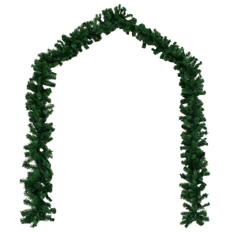 Kerstslingers 4 st 270 cm PVC groen 2