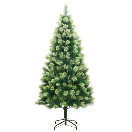Kunstkerstboom met scharnieren en standaard 150 cm 2