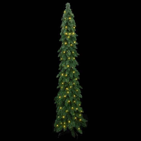 Kunstkerstboom met verlichting 100 LED&apos;s 180 cm 2