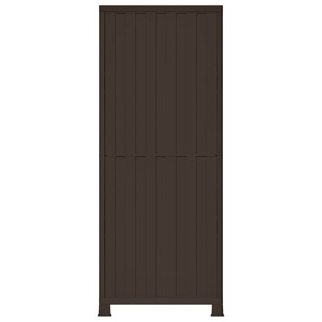 Opbergkast 68x39x171,5 cm kunststof 5
