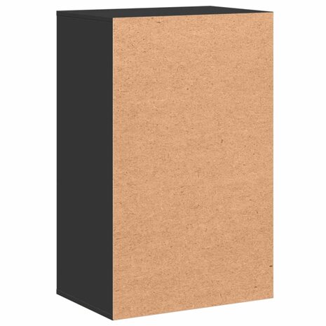 Opbergkast 56,5x39x90 cm bewerkt hout zwart 7