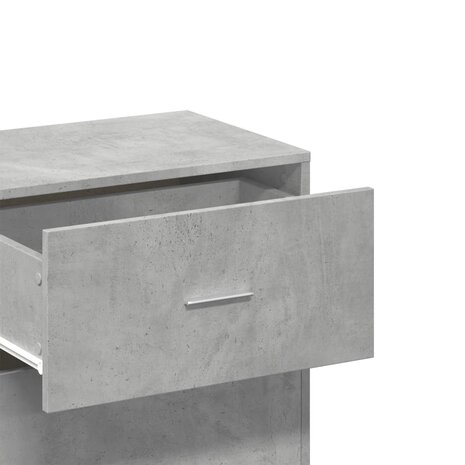 Opbergkast 56,5x39x90 cm bewerkt hout betongrijs 9