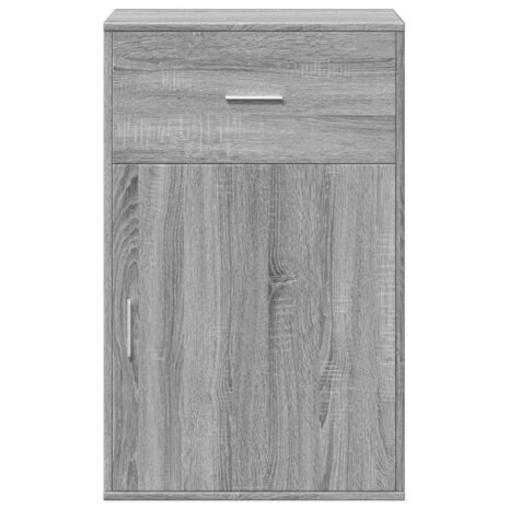 Opbergkast 56,5x39x90 cm bewerkt hout grijs sonoma eikenkleurig 5