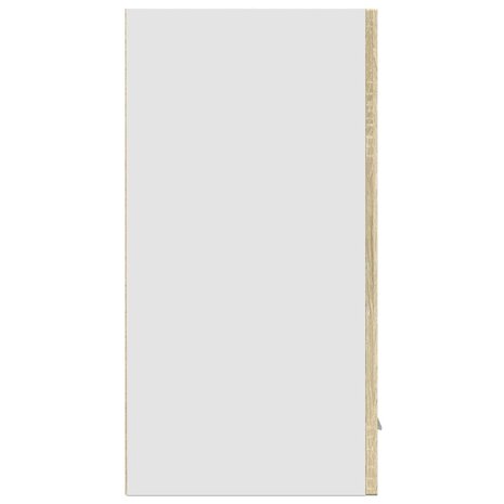 Hangkast 29,5x31x60 cm bewerkt hout sonoma eikenkleurig 7