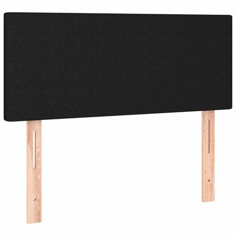 Hoofdbord 90x5x78/88 cm stof zwart 2