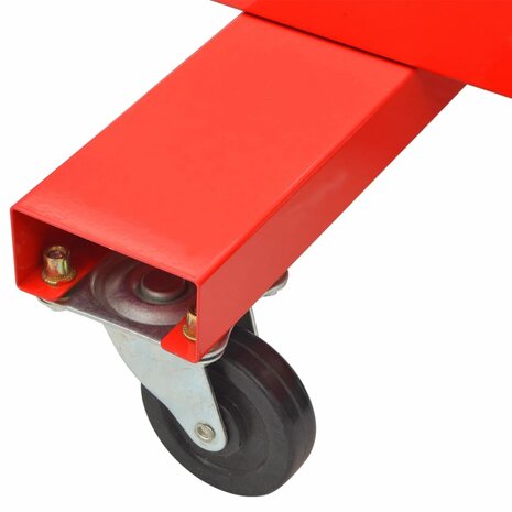Gereedschapswagen met 1125 gereedschappen staal rood 12