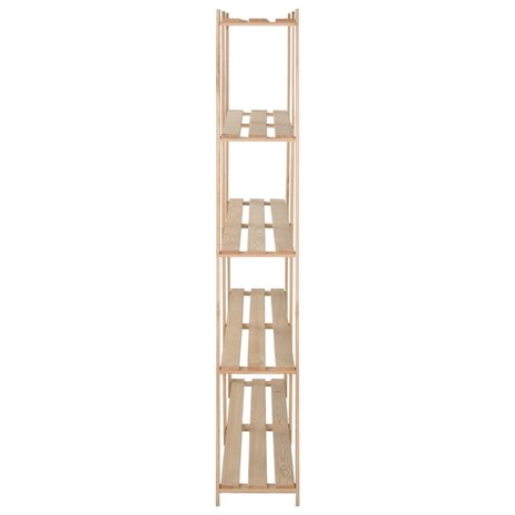 Opbergrek 5-laags 170x28,5x170 cm massief grenenhout 3