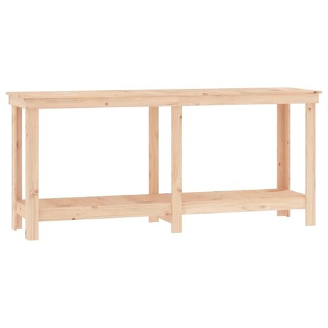 Werkbank 180x50x80 cm massief grenenhout 2