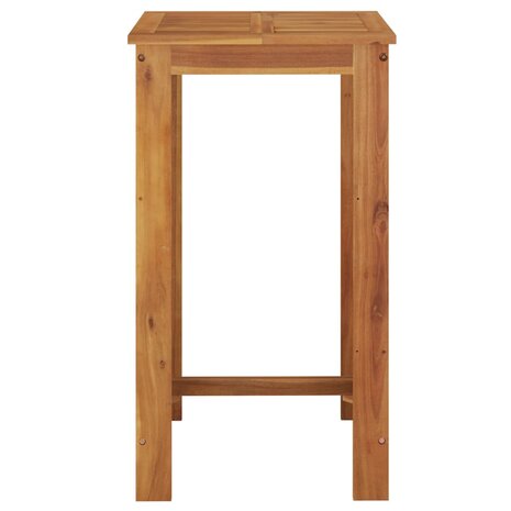 Tuinbartafel 60x60x105 cm massief acaciahout  3