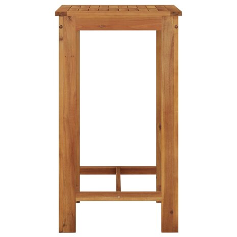 Tuinbartafel 60x60x105 cm massief acaciahout  4
