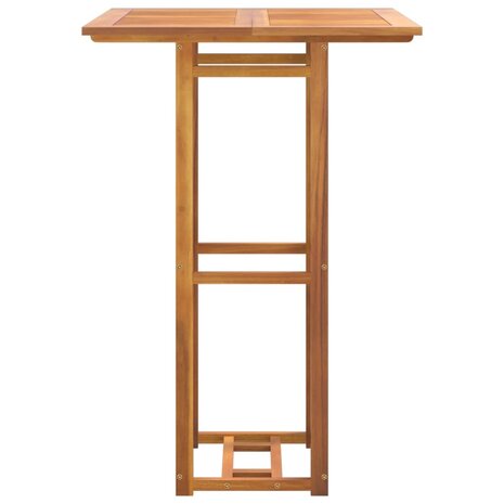 Bistrotafel 75x75x110 cm massief acaciahout 4