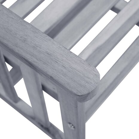 Tuinstoelen met theetafel 159x61x92 cm massief acaciahout 5