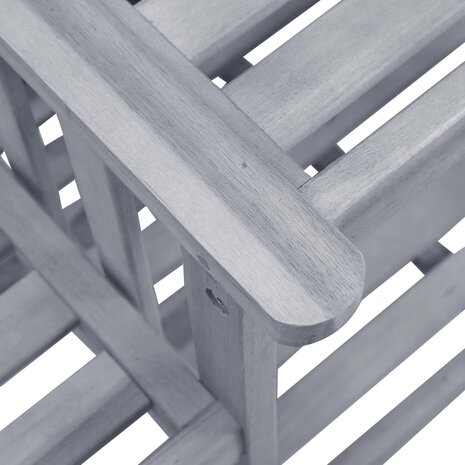 Tuinstoelen met theetafel 159x61x92 cm massief acaciahout 6