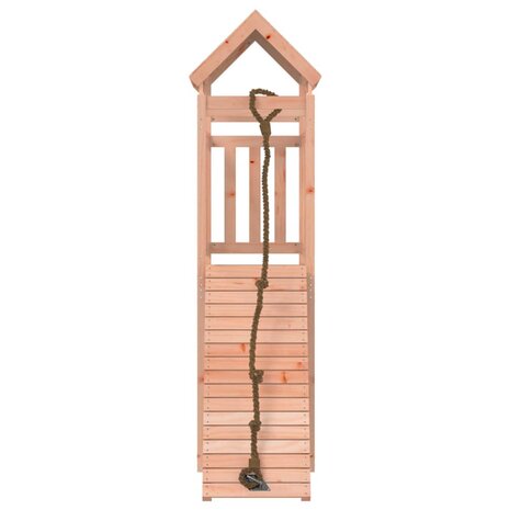 Speelhuis met klimwand massief douglashout 4