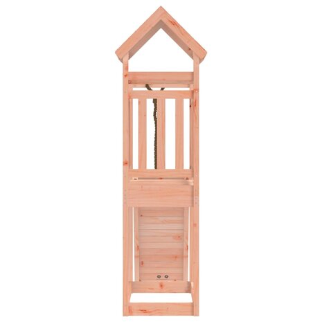 Speelhuis met klimwand massief douglashout 7