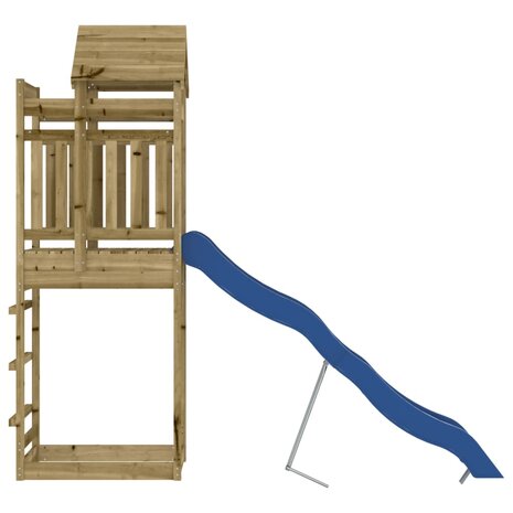 Speelhuis geïmpregneerd grenenhout 6