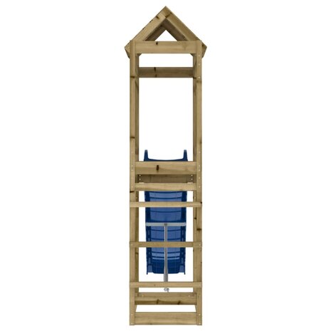 Speelhuis geïmpregneerd grenenhout 7