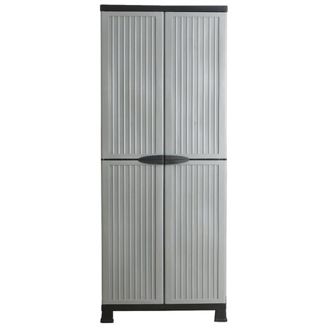 Opbergkast 68x39x171,5 cm kunststof 3