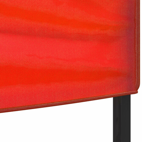 Partytent inklapbaar 2x2 m rood 4
