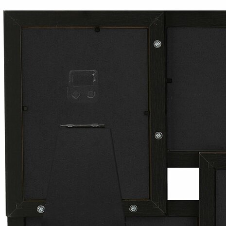 Fotolijst voor 4x(13x18 cm) foto MDF zwart 4