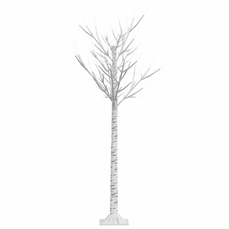 Kerstboom wilg met 140 blauwe LED&apos;s binnen en buiten 1,5 m 5