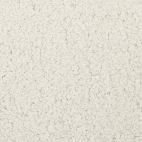 Hocker rond fleece wit 5