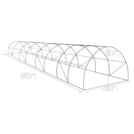 Kas 36 m² 1200x300x200 cm 12