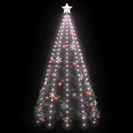Kerstboomverlichting met 250 LED&apos;s net 250 cm 3
