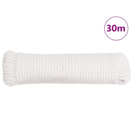Anker met touw inklapbaar 0,7 kg smeedijzer zilverkleurig 10