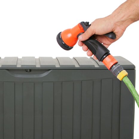 Opbergbox 118x53x57 cm polypropyleen zwart 9