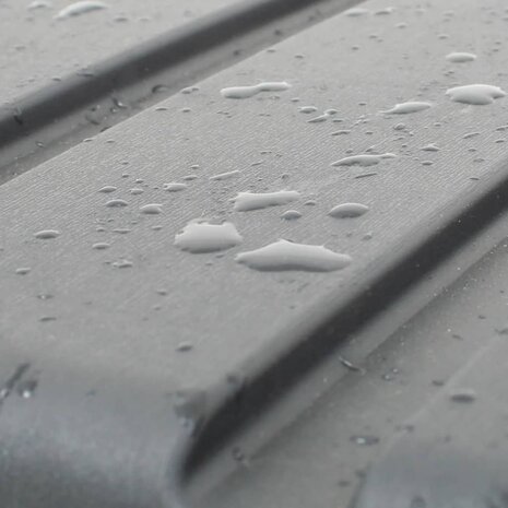 Opbergbox 118x53x57 cm polypropyleen zwart 10