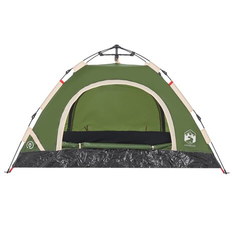Tent 2-persoons snelontgrendeling groen 6