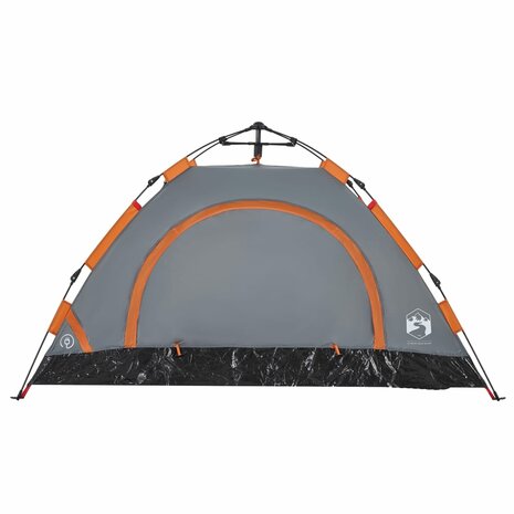 Tent 2-persoons snelontgrendeling grijs 7