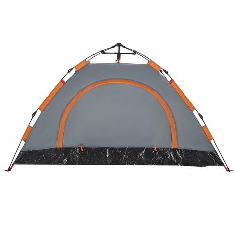 Tent 2-persoons snelontgrendeling grijs 9