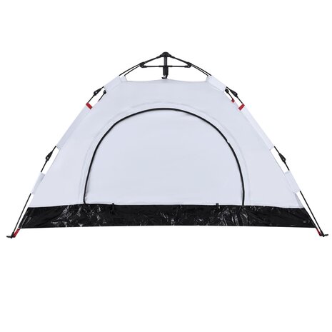 Tent 2-persoons snelontgrendeling verduisterende stof wit 9