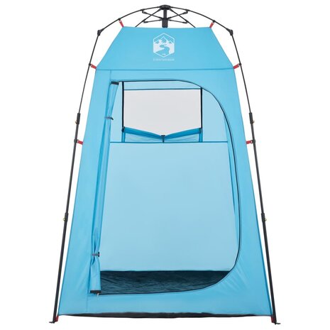 Privacytent snelsluiting waterdicht blauw 7