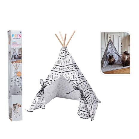 Pets Collection Dierentent Tipi 56x56x74 cm canvas 2