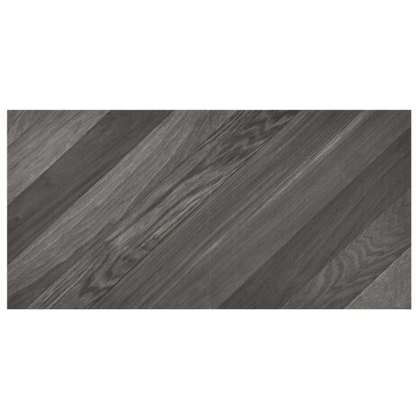 Vloerplanken zelfklevend 55 st 5,11 m² PVC gestreept grijs 5