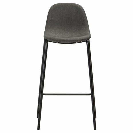 5-delige Barset stof donkergrijs 8