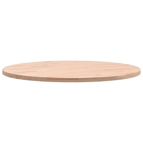 Tafelblad rond Ø50x1,5 cm massief beukenhout 6