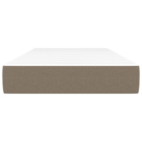 Pocketveringmatras voor kinderen 80x160 cm stof taupe 3