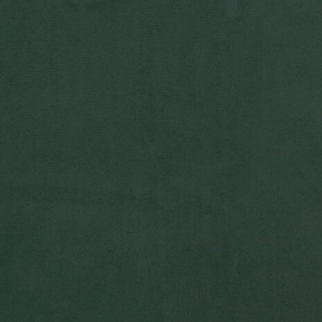 Pocketveringmatras 100x210x20 cm fluweel donkergroen 6