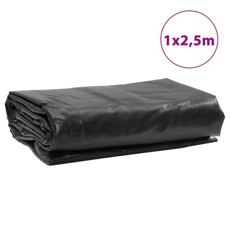 Dekzeil 650 g/m² 1x2,5 m antracietkleurig 9