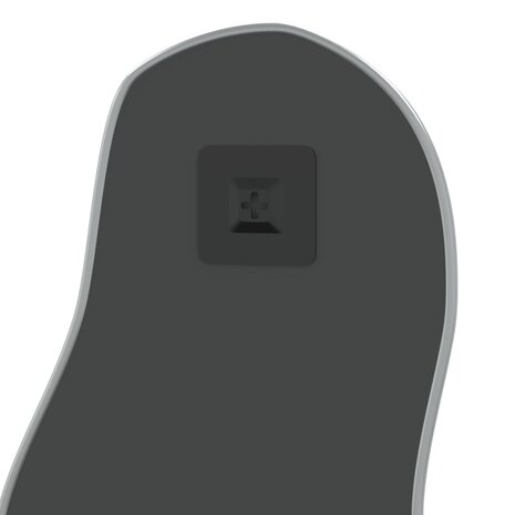 Wandspiegel 80x35 cm zilverkleurig 5