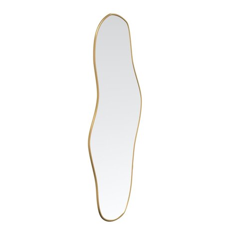 Wandspiegel 60x25 cm goudkleurig 3