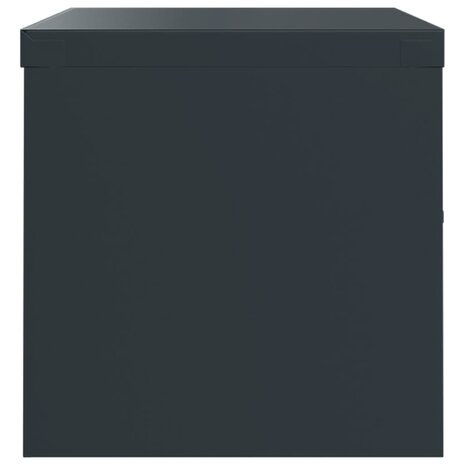 Archiefkast 90x40x40 cm staal antracietkleurig 5