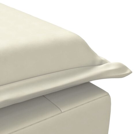 Massage chaise longue met bolster fluweel roze 8