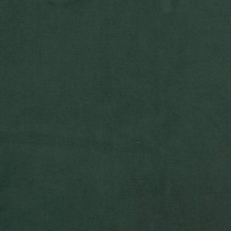 Pocketveringmatras 90x220x20 cm fluweel donkergroen 6